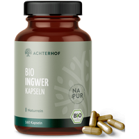 Bio Ingwer Kapseln (160 Kapseln) — Bild 1