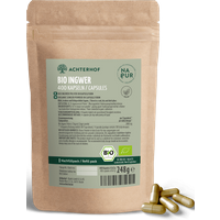 Bio Ingwer Kapseln Nachfüllpack (400 Kapseln) — Bild 1