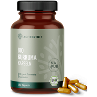 Bio Kurkuma Kapseln (180 Kapseln) — Bild 1