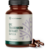 OPC Traubenkernextrakt + Vitamin C Kapseln (200 Kapseln) — Bild 1