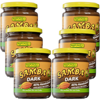 Samba Dark zartbitter Nuss-Nougat-Creme bio (3x250g) — Bild 1