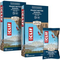 Clif Bar - 12 x 68g - Peanut Butter Banana with Dark Chocolate — Bild 1
