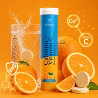 Calcium + Vitamin C - Orange (20 Brausetabletten)