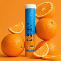 Vitamin B Komplex - Orange (20 Brausetabletten)
