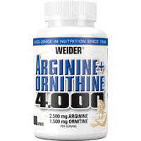 Arginine + Ornithine 4.000 (180 Kapseln) — Bild 1