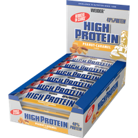 40% High Protein Bar - 24 x 50g - Erdnuss-Karamell — Bild 1