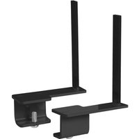 Click to view product details and reviews for Aluminium Framed Screen Brackets Pair To Fit On Back Of Desk Black. Click to view product details and reviews for Aluminium Framed Screen Brackets Pair To Fit On Back Of Desk Black.