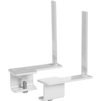Click to view product details and reviews for Aluminium Framed Screen Brackets Pair To Fit On Back Of Desk White. Click to view product details and reviews for Aluminium Framed Screen Brackets Pair To Fit On Back Of Desk White.