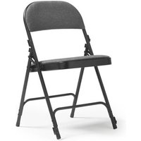 Click to view product details and reviews for Aster Steel Folding Chair With Grey Upholstered Seat And Back 4 Units Per Box. Click to view product details and reviews for Aster Steel Folding Chair With Grey Upholstered Seat And Back 4 Units Per Box.