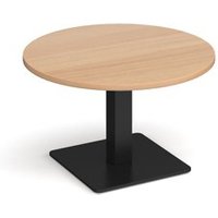 Click to view product details and reviews for Brescia Circular Coffee Table With Flat Square Black Base 800mm Beech. Click to view product details and reviews for Brescia Circular Coffee Table With Flat Square Black Base 800mm Beech.