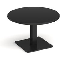 Click to view product details and reviews for Brescia Circular Coffee Table With Flat Square Black Base 800mm Black. Click to view product details and reviews for Brescia Circular Coffee Table With Flat Square Black Base 800mm Black.