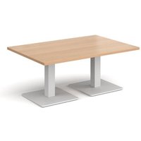 Click to view product details and reviews for Brescia Rectangular Coffee Table With Flat Square White Bases 1200mm X 800mm Beech. Click to view product details and reviews for Brescia Rectangular Coffee Table With Flat Square White Bases 1200mm X 800mm Beech.