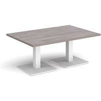 Click to view product details and reviews for Brescia Rectangular Coffee Table With Flat Square White Bases 1200mm X 800mm Grey Oak. Click to view product details and reviews for Brescia Rectangular Coffee Table With Flat Square White Bases 1200mm X 800mm Grey Oak.
