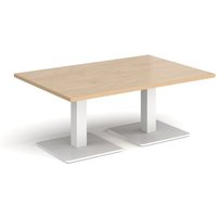 Click to view product details and reviews for Brescia Rectangular Coffee Table With Flat Square White Bases 1200mm X 800mm Kendal Oak. Click to view product details and reviews for Brescia Rectangular Coffee Table With Flat Square White Bases 1200mm X 800mm Kendal Oak.