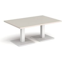 Click to view product details and reviews for Brescia Rectangular Coffee Table With Flat Square White Bases 1200mm X 800mm Light Grey. Click to view product details and reviews for Brescia Rectangular Coffee Table With Flat Square White Bases 1200mm X 800mm Light Grey.