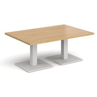 Click to view product details and reviews for Brescia Rectangular Coffee Table With Flat Square White Bases 1200mm X 800mm Oak. Click to view product details and reviews for Brescia Rectangular Coffee Table With Flat Square White Bases 1200mm X 800mm Oak.