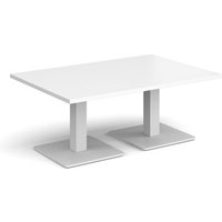 Click to view product details and reviews for Brescia Rectangular Coffee Table With Flat Square White Bases 1200mm X 800mm White. Click to view product details and reviews for Brescia Rectangular Coffee Table With Flat Square White Bases 1200mm X 800mm White.