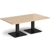 Click to view product details and reviews for Brescia Rectangular Coffee Table With Flat Square Black Bases 1400mm X 800mm Kendal Oak. Click to view product details and reviews for Brescia Rectangular Coffee Table With Flat Square Black Bases 1400mm X 800mm Kendal Oak.