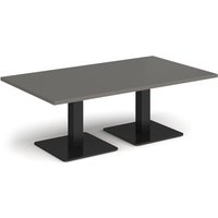 Click to view product details and reviews for Brescia Rectangular Coffee Table With Flat Square Black Bases 1400mm X 800mm Onyx Grey. Click to view product details and reviews for Brescia Rectangular Coffee Table With Flat Square Black Bases 1400mm X 800mm Onyx Grey.