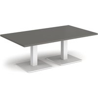 Click to view product details and reviews for Brescia Rectangular Coffee Table With Flat Square White Bases 1400mm X 800mm Onyx Grey. Click to view product details and reviews for Brescia Rectangular Coffee Table With Flat Square White Bases 1400mm X 800mm Onyx Grey.