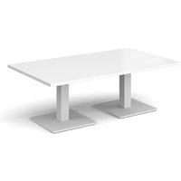 Click to view product details and reviews for Brescia Rectangular Coffee Table With Flat Square White Bases 1400mm X 800mm White. Click to view product details and reviews for Brescia Rectangular Coffee Table With Flat Square White Bases 1400mm X 800mm White.