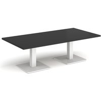 Click to view product details and reviews for Brescia Rectangular Coffee Table With Flat Square White Bases 1600mm X 800mm Black. Click to view product details and reviews for Brescia Rectangular Coffee Table With Flat Square White Bases 1600mm X 800mm Black.