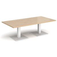 Click to view product details and reviews for Brescia Rectangular Coffee Table With Flat Square White Bases 1600mm X 800mm Kendal Oak. Click to view product details and reviews for Brescia Rectangular Coffee Table With Flat Square White Bases 1600mm X 800mm Kendal Oak.