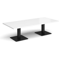 Click to view product details and reviews for Brescia Rectangular Coffee Table With Flat Square Black Bases 1800mm X 800mm White. Click to view product details and reviews for Brescia Rectangular Coffee Table With Flat Square Black Bases 1800mm X 800mm White.
