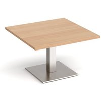 Click to view product details and reviews for Brescia Square Coffee Table With Flat Square Brushed Steel Base 800mm Beech. Click to view product details and reviews for Brescia Square Coffee Table With Flat Square Brushed Steel Base 800mm Beech.