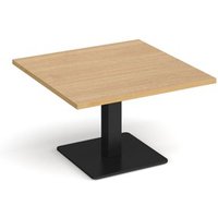 Click to view product details and reviews for Brescia Square Coffee Table With Flat Square Black Base 800mm Oak. Click to view product details and reviews for Brescia Square Coffee Table With Flat Square Black Base 800mm Oak.