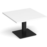 Click to view product details and reviews for Brescia Square Coffee Table With Flat Square Black Base 800mm White. Click to view product details and reviews for Brescia Square Coffee Table With Flat Square Black Base 800mm White.