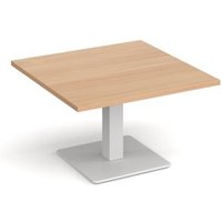 Click to view product details and reviews for Brescia Square Coffee Table With Flat Square White Base 800mm Beech. Click to view product details and reviews for Brescia Square Coffee Table With Flat Square White Base 800mm Beech.