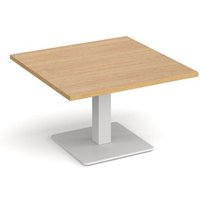 Click to view product details and reviews for Brescia Square Coffee Table With Flat Square White Base 800mm Oak. Click to view product details and reviews for Brescia Square Coffee Table With Flat Square White Base 800mm Oak.