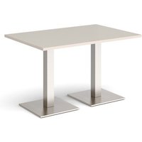Click to view product details and reviews for Brescia Rectangular Dining Table With Flat Square Brushed Steel Bases 1200mm X 800mm Light Grey. Click to view product details and reviews for Brescia Rectangular Dining Table With Flat Square Brushed Steel Bases 1200mm X 800mm Light Grey.