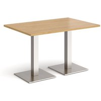Click to view product details and reviews for Brescia Rectangular Dining Table With Flat Square Brushed Steel Bases 1200mm X 800mm Oak. Click to view product details and reviews for Brescia Rectangular Dining Table With Flat Square Brushed Steel Bases 1200mm X 800mm Oak.