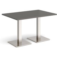 Click to view product details and reviews for Brescia Rectangular Dining Table With Flat Square Brushed Steel Bases 1200mm X 800mm Onyx Grey. Click to view product details and reviews for Brescia Rectangular Dining Table With Flat Square Brushed Steel Bases 1200mm X 800mm Onyx Grey.