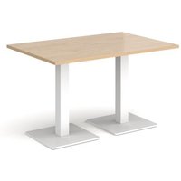 Click to view product details and reviews for Brescia Rectangular Dining Table With Flat Square White Bases 1200mm X 800mm Kendal Oak. Click to view product details and reviews for Brescia Rectangular Dining Table With Flat Square White Bases 1200mm X 800mm Kendal Oak.