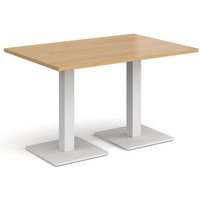 Click to view product details and reviews for Brescia Rectangular Dining Table With Flat Square White Bases 1200mm X 800mm Oak. Click to view product details and reviews for Brescia Rectangular Dining Table With Flat Square White Bases 1200mm X 800mm Oak.