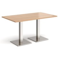 Click to view product details and reviews for Brescia Rectangular Dining Table With Flat Square Brushed Steel Bases 1400mm X 800mm Beech. Click to view product details and reviews for Brescia Rectangular Dining Table With Flat Square Brushed Steel Bases 1400mm X 800mm Beech.