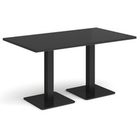Click to view product details and reviews for Brescia Rectangular Dining Table With Flat Square Black Bases 1400mm X 800mm Black. Click to view product details and reviews for Brescia Rectangular Dining Table With Flat Square Black Bases 1400mm X 800mm Black.