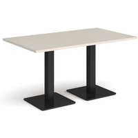 Click to view product details and reviews for Brescia Rectangular Dining Table With Flat Square Black Bases 1400mm X 800mm Light Grey. Click to view product details and reviews for Brescia Rectangular Dining Table With Flat Square Black Bases 1400mm X 800mm Light Grey.