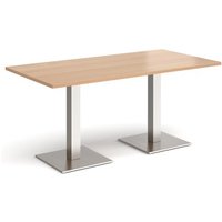 Click to view product details and reviews for Brescia Rectangular Dining Table With Flat Square Brushed Steel Bases 1600mm X 800mm Beech. Click to view product details and reviews for Brescia Rectangular Dining Table With Flat Square Brushed Steel Bases 1600mm X 800mm Beech.