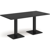 Click to view product details and reviews for Brescia Rectangular Dining Table With Flat Square Black Bases 1600mm X 800mm Black. Click to view product details and reviews for Brescia Rectangular Dining Table With Flat Square Black Bases 1600mm X 800mm Black.