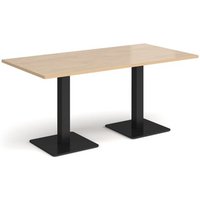 Click to view product details and reviews for Brescia Rectangular Dining Table With Flat Square Black Bases 1600mm X 800mm Kendal Oak. Click to view product details and reviews for Brescia Rectangular Dining Table With Flat Square Black Bases 1600mm X 800mm Kendal Oak.