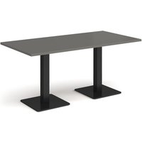 Click to view product details and reviews for Brescia Rectangular Dining Table With Flat Square Black Bases 1600mm X 800mm Onyx Grey. Click to view product details and reviews for Brescia Rectangular Dining Table With Flat Square Black Bases 1600mm X 800mm Onyx Grey.