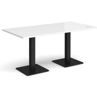 Click to view product details and reviews for Brescia Rectangular Dining Table With Flat Square Black Bases 1600mm X 800mm White. Click to view product details and reviews for Brescia Rectangular Dining Table With Flat Square Black Bases 1600mm X 800mm White.
