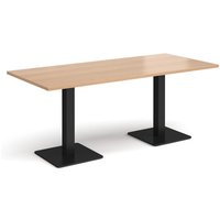 Click to view product details and reviews for Brescia Rectangular Dining Table With Flat Square Black Bases 1800mm X 800mm Beech. Click to view product details and reviews for Brescia Rectangular Dining Table With Flat Square Black Bases 1800mm X 800mm Beech.