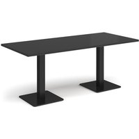 Click to view product details and reviews for Brescia Rectangular Dining Table With Flat Square Black Bases 1800mm X 800mm Black. Click to view product details and reviews for Brescia Rectangular Dining Table With Flat Square Black Bases 1800mm X 800mm Black.