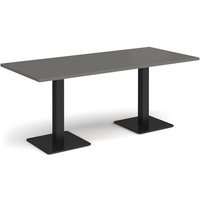 Click to view product details and reviews for Brescia Rectangular Dining Table With Flat Square Black Bases 1800mm X 800mm Onyx Grey. Click to view product details and reviews for Brescia Rectangular Dining Table With Flat Square Black Bases 1800mm X 800mm Onyx Grey.