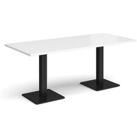 Click to view product details and reviews for Brescia Rectangular Dining Table With Flat Square Black Bases 1800mm X 800mm White. Click to view product details and reviews for Brescia Rectangular Dining Table With Flat Square Black Bases 1800mm X 800mm White.